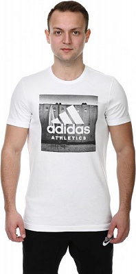 Футболка Adidas CATEGORY ATH BK2793 2XL белый