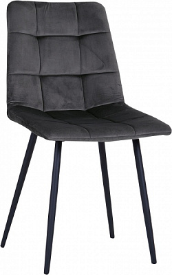 Стілець обідній Nowy Styl FORM FX BLACK (BOX-2) (CH) PUMA-15 сірий / чорний