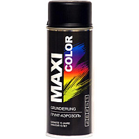 Ґрунт Maxi Color аерозольний чорний мат 400 мл