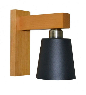 Бра Геотон Крона СТ180-Б1 1x60 Вт E27 дерево светлое 48744 