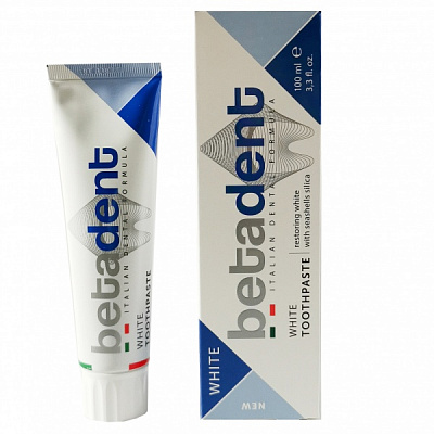 Зубна паста Betadent White 100 мл