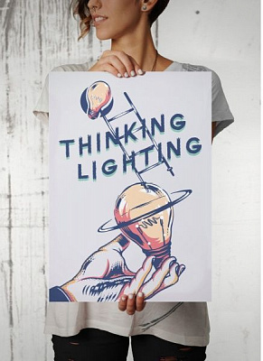 Постер Світ думки 42 см