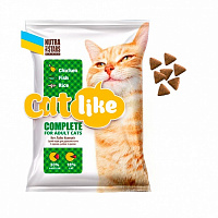 Корм сухий для котів Nutra Five Stars Catlike Complete з куркою, рибою та рисом 10 кг