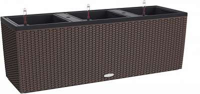 Вазон декоративний Lechuza Trio Cottage 30 прямокутний 14л мокко (15005)