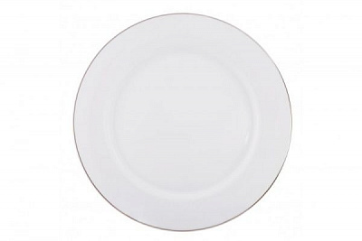 Тарілка пиріжкова Wave White 18 см DPL