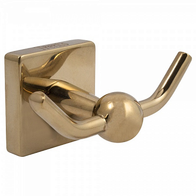 Гачок подвійний Trento Moderno Grande Oro золотий