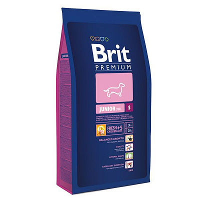 Корм Brit Premium Junior S 1 кг