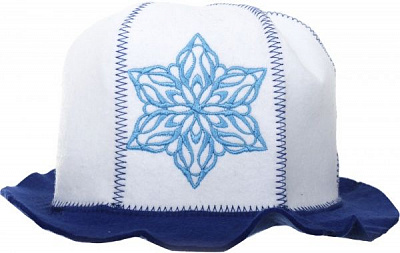 Шапка для сауни Sauna PRO Сніжинка