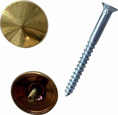 Держатель для зеркала D18/4x30 сферический полированный 4 шт. Expert Fix