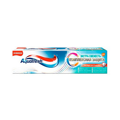 Зубна паста Aquafresh екстра свіжість Комплексний захист 100 мл