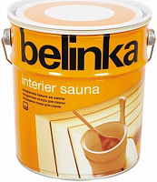 Лазур Belinka Interier Sauna напівглянець безколірна 2,5 л