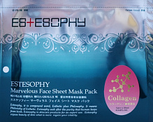 Маска тканевая для лица Sarangsae Estesophy Marvelous Sheet Collagen 25 мл 25 г