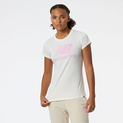 Футболка New Balance WT91546SST р.XL бежевый