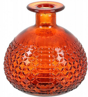Ваза Red Diamante 12 см Оранжевый San Miguel
