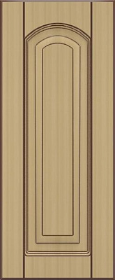 Фасад для кухни Грейд-Плюс Клен светлый патина №420 720x316 н/св Винтаж/ боковина