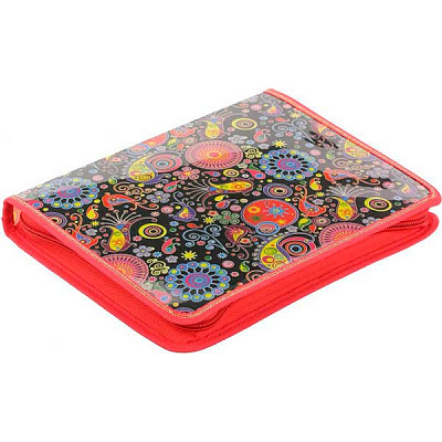 Папка для тетрадей Растительный хаос 460511 развернутая А5 Полимер