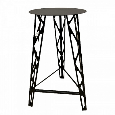 Стул черный матовый 