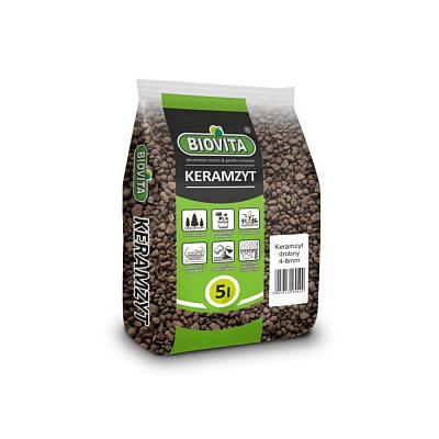Керамзит Biovita 4-8 мм 5л