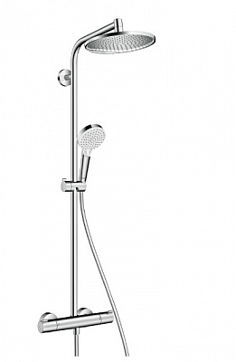 Душевая система Hansgrohe MOVENTA S 240 1jet EcoSmart Showerpipe с термостатом