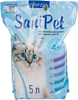 Наповнювач для котячого туалету Природа Sani Pet 5 л