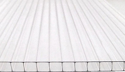 Поликарбонат сотовый Bauglas 1УФ ПК Bauglas ST Longlife 6 мм 2000x1050 мм прозрачный 