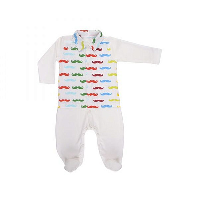 Чоловічок Lucky tots р.74 молочний 1623