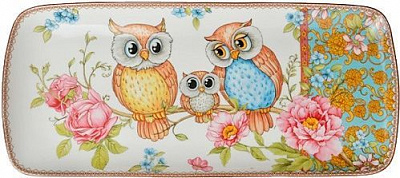 Блюдо Совы 26 см Lefard 