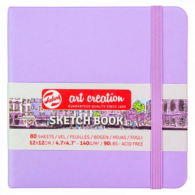 Блокнот для графики Rosa Talent Pastel Violet 12x12 см 9314134M 