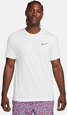 Футболка Nike M NSW TEE CLUB+ HDY PK1 LBR DZ2869-100 р.XL белый