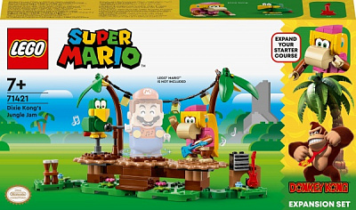 Конструктор LEGO Super Mario Импровизация в джунглях Дикси Конг. Дополнительный набор 71421