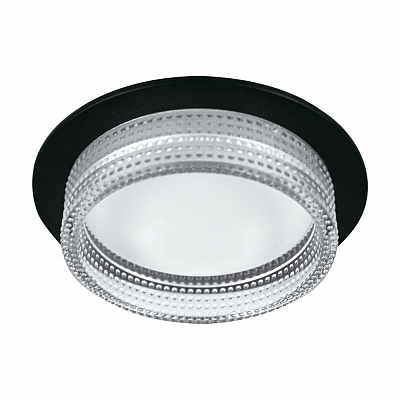 Светильник точечный Hopfen STARK TO-CRISTAL R BK GX53 черный