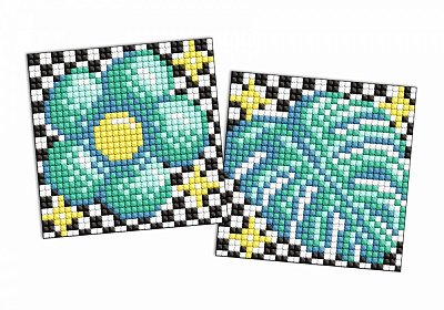 Алмазна мозаїка LOL Surprise! Квітка і листок 9х9см Ideyka