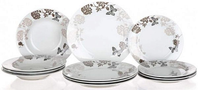 Набір тарілок Destiny 4 персони 12 шт. Banquet