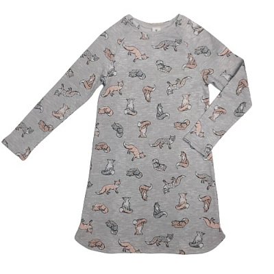 Нічна сорочка для дівчинки Роза р.128 меланж 210561