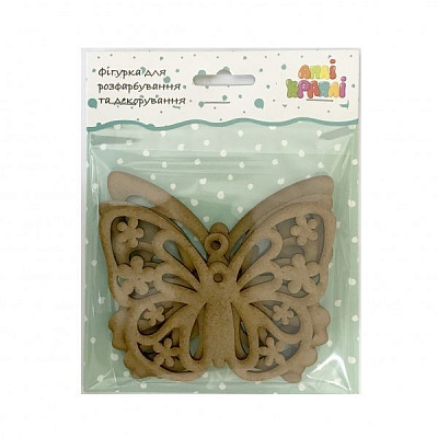 Набор для декорирования из МДФ Бабочки ажурные Аплі-Краплі 