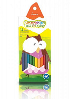 Карандаши цветные Smoothies bland&play 12 цветов 2150-12CB Marco