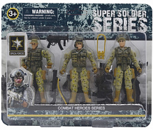 Набір іграшок Super soldier Солдатики в асортименті Спецназ США мультикам MSP1208101 