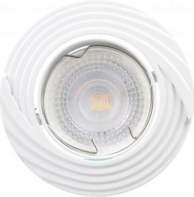 Світильник точковий LightMaster GU5.3 білий DL6227 бiлий