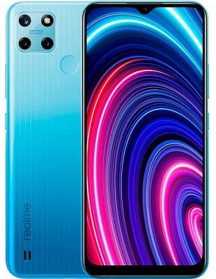 Смартфон realme C25Y 4/64GB glacier blue