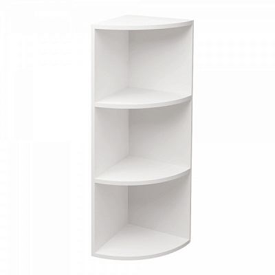 Шкаф верхний Руна МВР 300х925х300 мм белый/белый ROKO