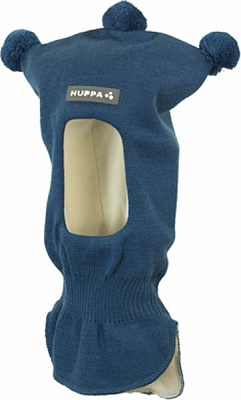 Шапка HUPPA В'язана шолом COCO 2, M р.51-53 бірюзовий 85070200-80066-00M