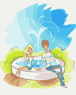 Картина за номерами Почуття. Спека 10251-AC 30х38 см ArtCraft