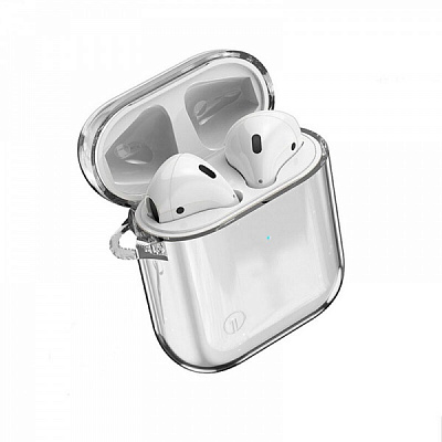 Чехол для наушников OneLounge 1Silicol для AirPods 1 | 2 transparent 14763 