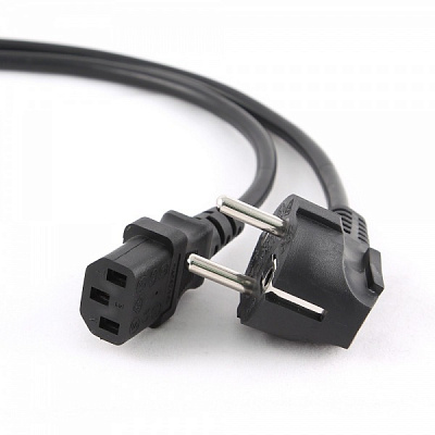 Кабель Cablexpert силовий 3 м чорний (PC-186-VDE-3M) CEE7/7-C13, VDE, 3х1 мм кв