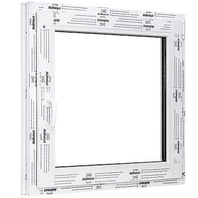 Окно поворотно-откидное ALMplast 60 600x600 мм правое