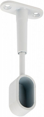 Тримач труби Ferro Fiori 30х15 M 11050 кінцевий білий 56834