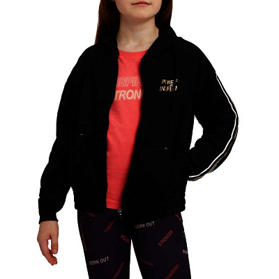 Джемпер Energetics Laly G 419606-050 р. 140 чорний