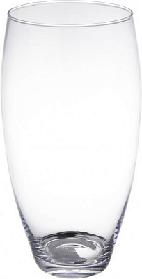 Ваза стеклянная прозрачная Фет 30х16 см Wrzesniak Glassworks