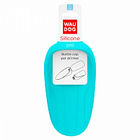 Поїлка Waudog Silicone 165х90 мм блакитна