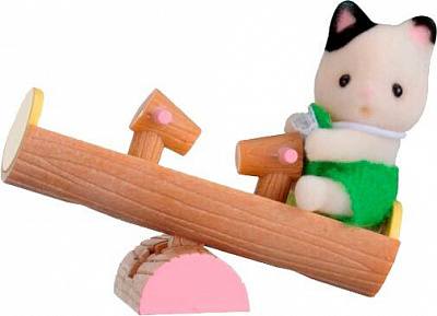 Фигурка Sylvanian Families Котенок на качеле 